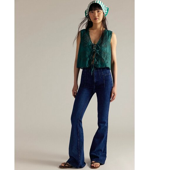 We The Free Jayde Flare Jeans Size 6/28 - Picture 1 of 11
